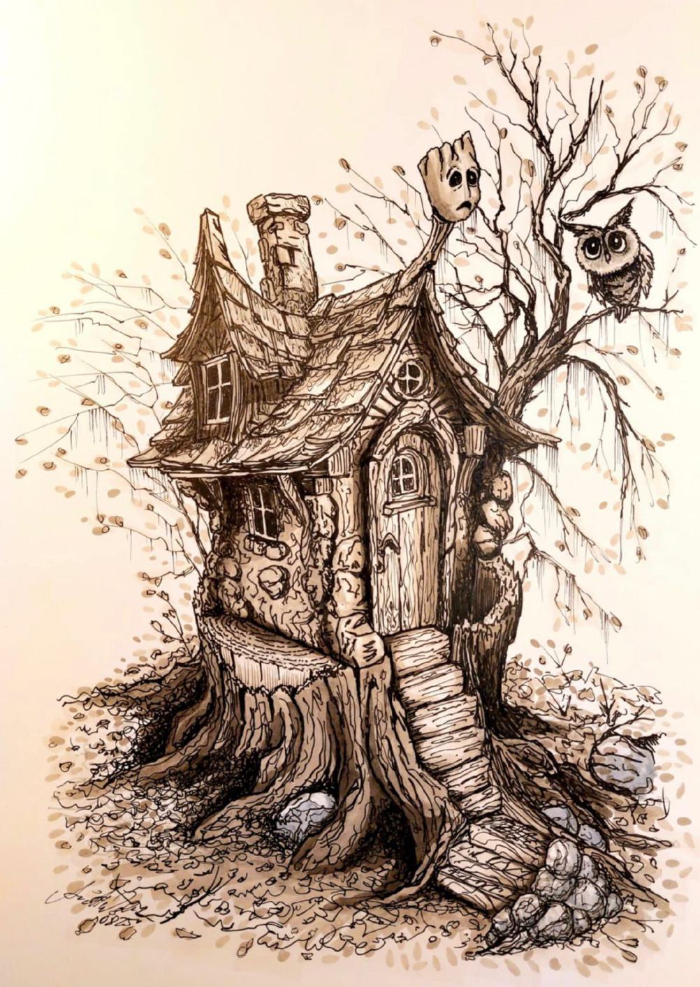 Groot trifft Baba Yaga /